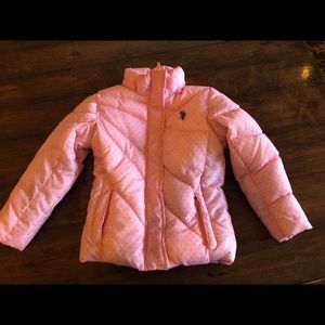US Polo Assn Winter Jacket with detachable hood